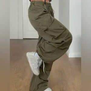 Olive Green Cargo Pants Size 1X